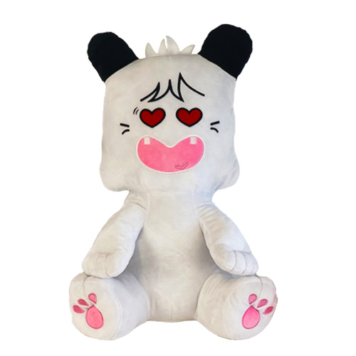 (Mis 7,5) HELLO SPANK (Heart Eyes) Peluche 55cm – soft…x8
